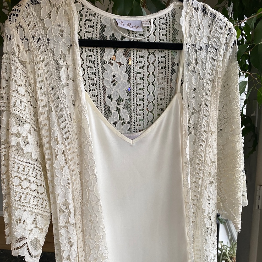 Le Rose Floor Length Bridal Robe
